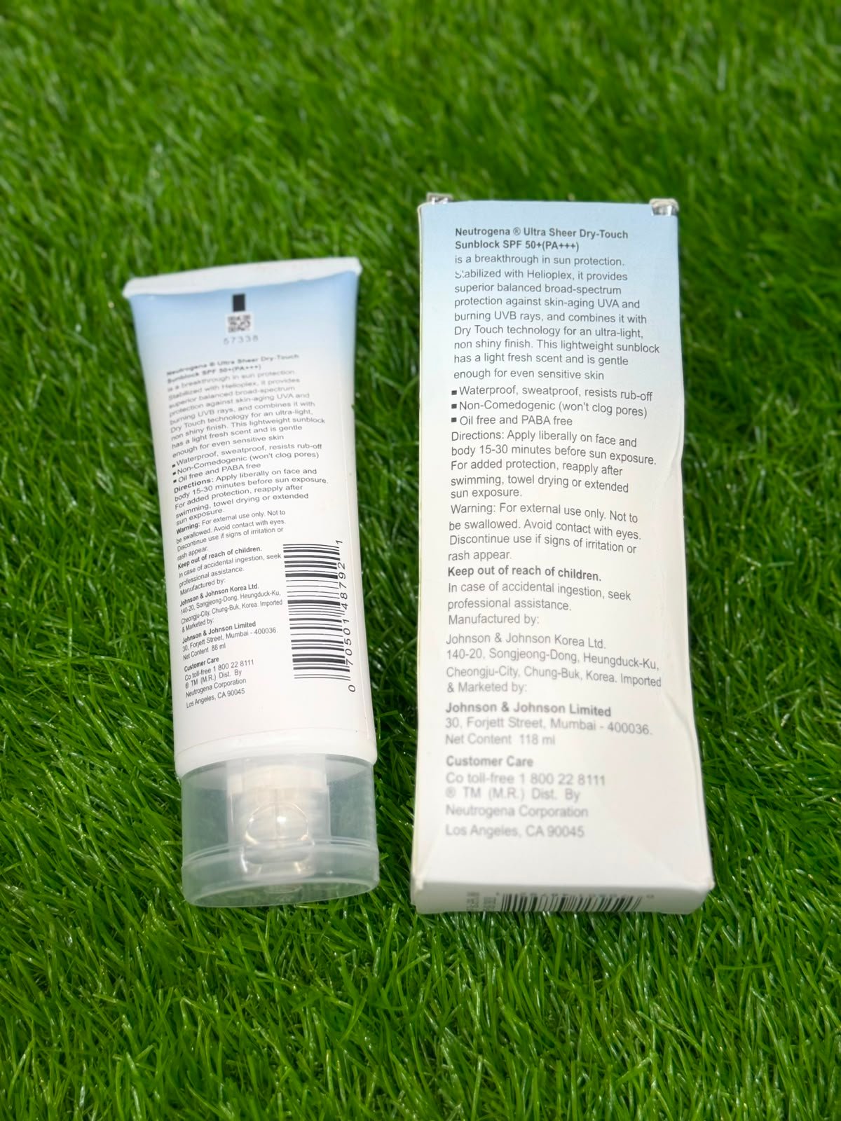 Neutrogena Ultra Sheer Dry-Touch Sunblock SPF Level: 50+ - Image 4