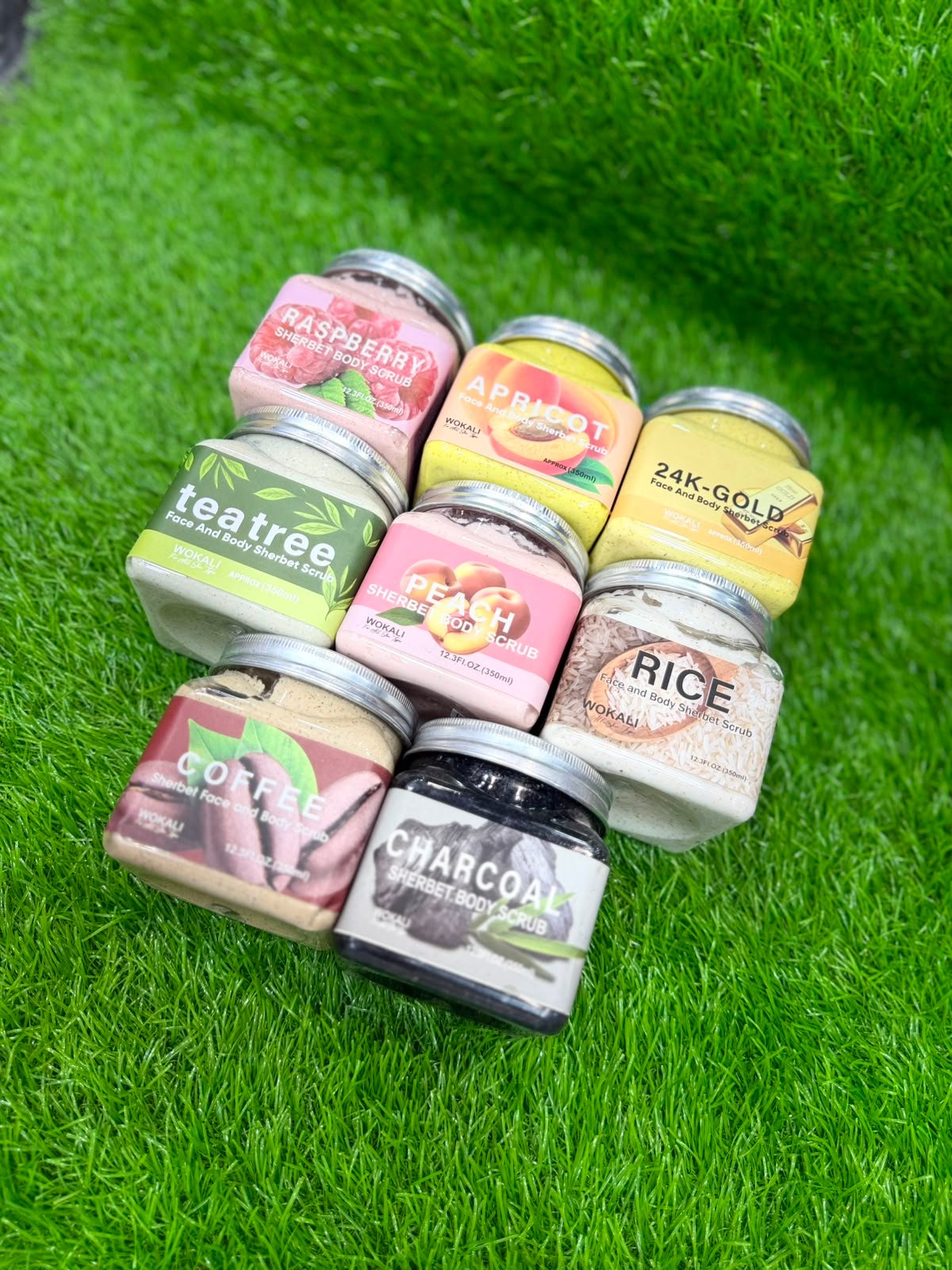 WOKALI Sherbet Scrubs Face and Body scrub. - Image 3
