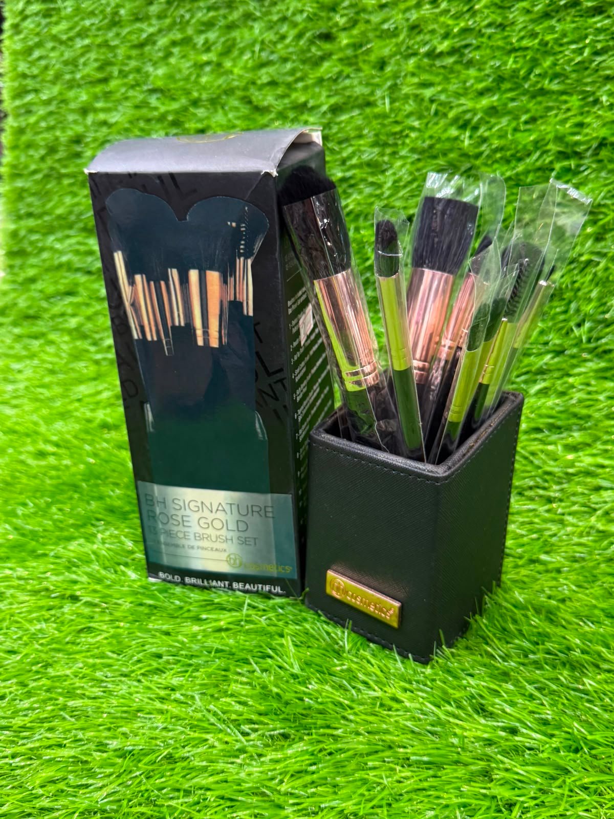 BH Cosmetics Signature Rose Gold 15-Piece Brush Set / MAKEUP BRUSH - Image 3