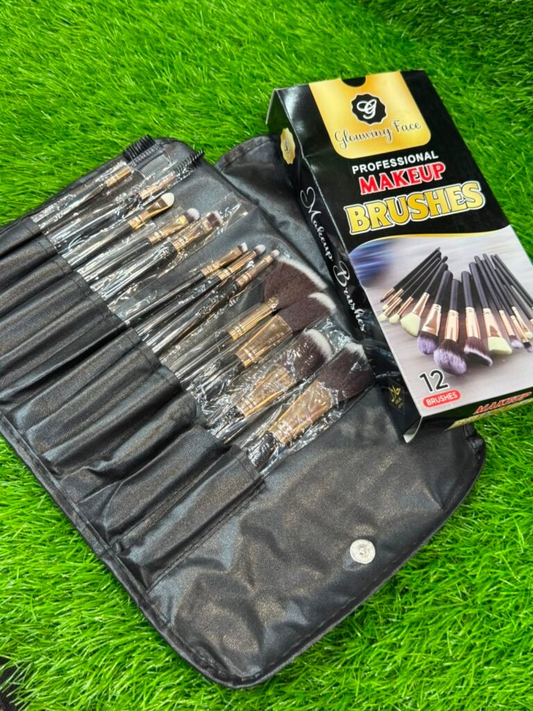 GLOWING BRUSH SET 12PCS BRUSH KIT