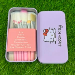 HELLO KITTY MINI MAKEUP BRUSH KIT
