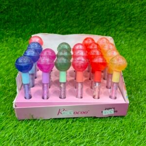 Ri-socoo Lollipop-shaped Lip Gloss / Lip Tint set