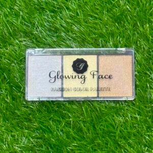 Glowing Face Fashion Color Palette Highliter