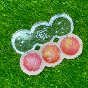 BN Beauty Nakeed 3 Color Baked Blusher Kit