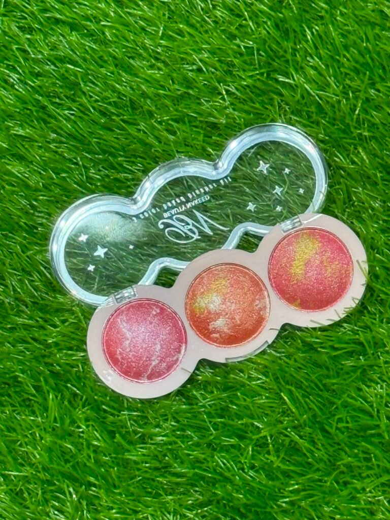 BN Beauty Nakeed 3 Color Baked Blusher Kit