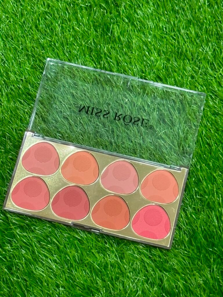 MISS ROSE 8 COLOR NUDE BLUSHON PALETTE