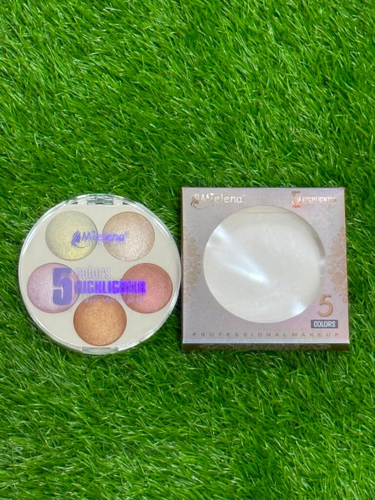 Mielena Italy 5 Colors Highlighter Palette