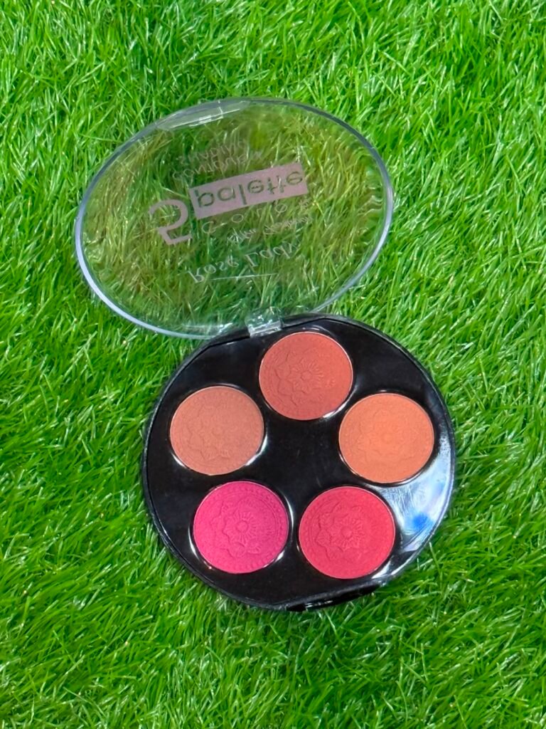 Rose Lady 5 Color Palette Blush Matt