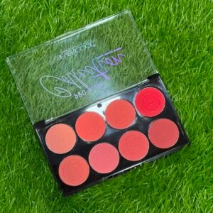 Seven Cool "Pro Blush" Collection 6-color palette