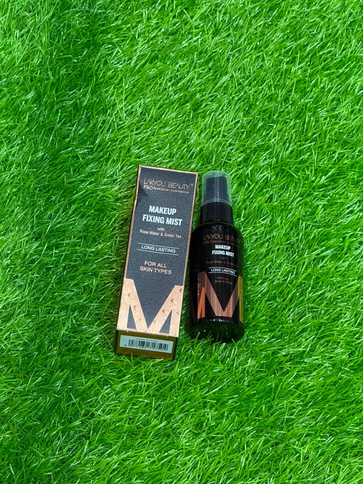 Lakyou Beauty Makeup Fixing Mist with Rose Water & Green Tea - Image 2