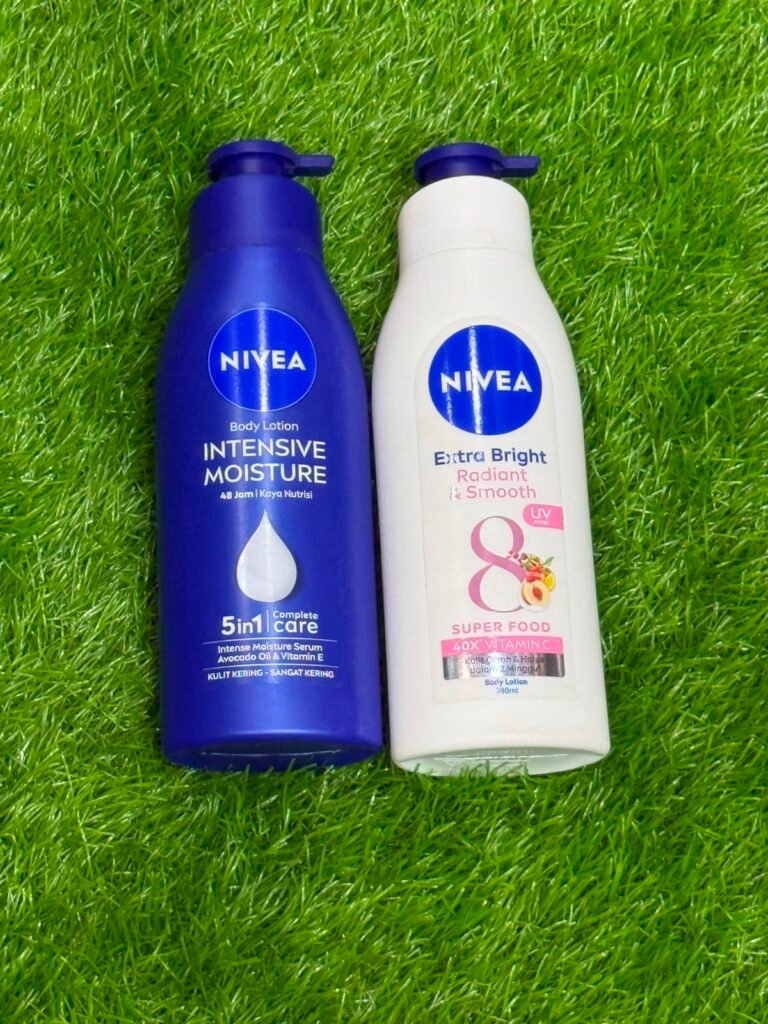 NIVEA Intensive Moisture/Extra Bright Radiant & Smooth Body Lotion
