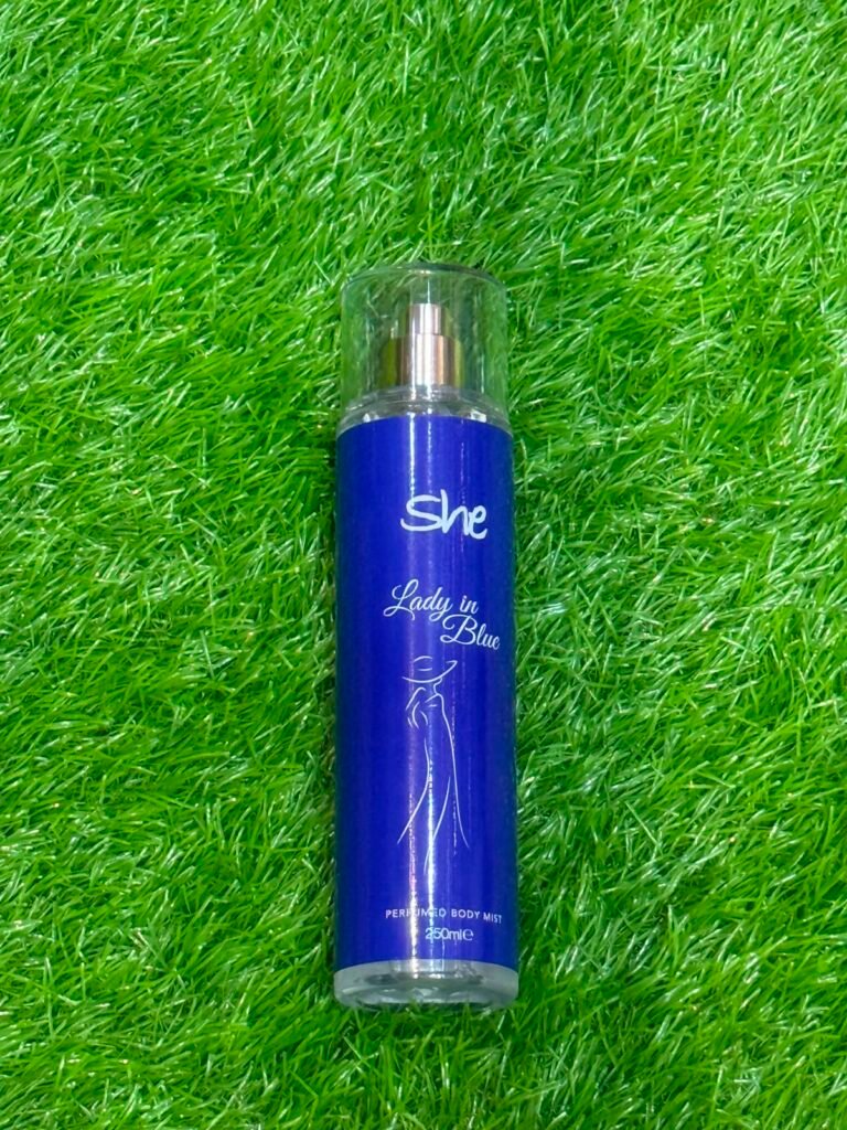 She Lady in Blue Perfumed Body Mist 250ml