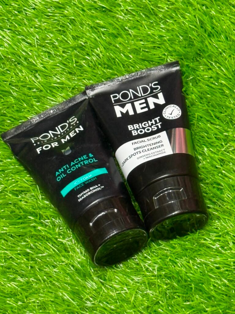 Pond's Men brightening cleanser aur scrub