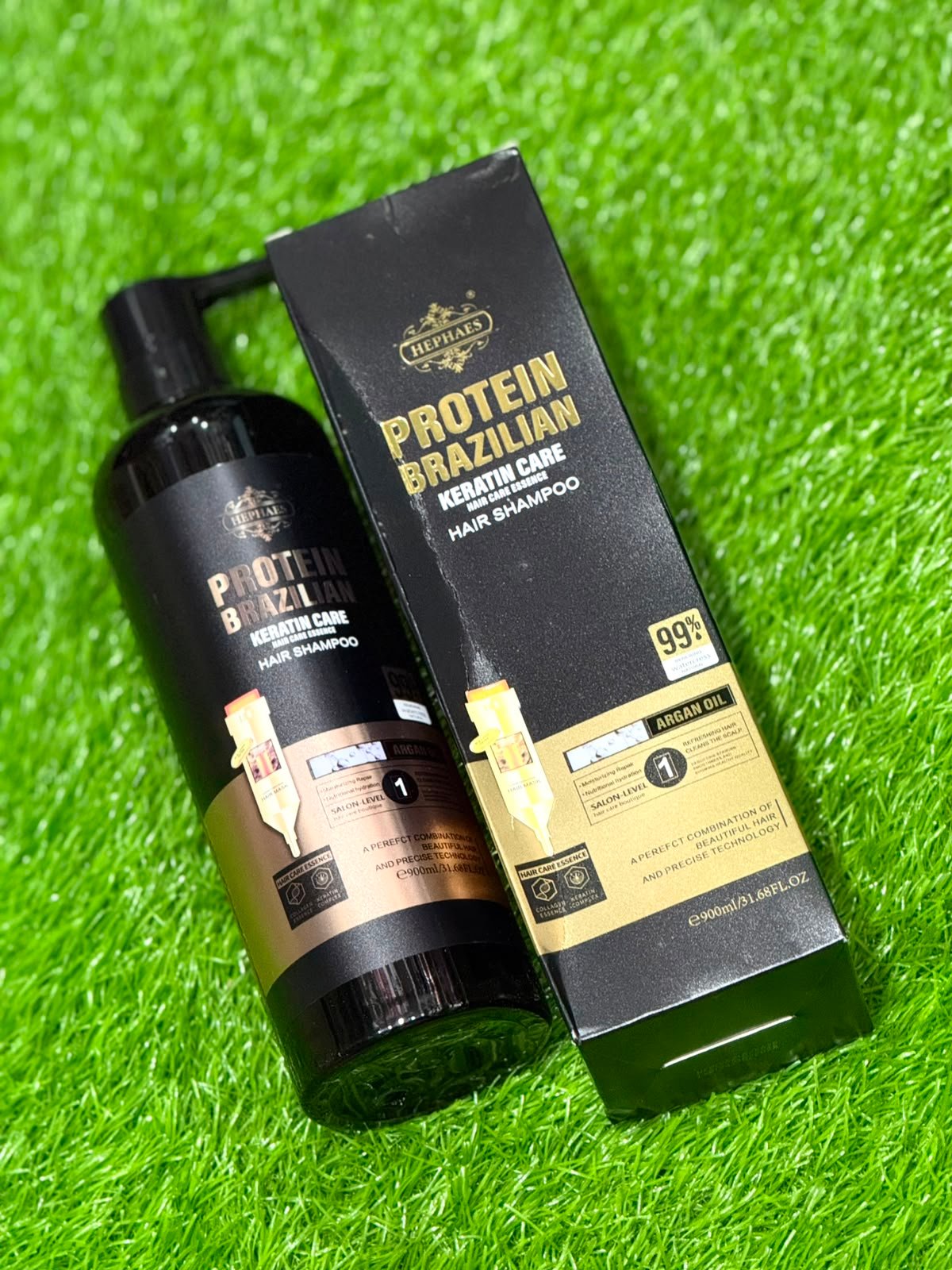 Brazilian Keratin Care Hair Shampoo 900ml pump - Image 3