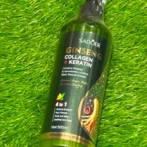 SADOER Ginseng Collagen + Keratin 4-in-1 Shampoo (500ml)