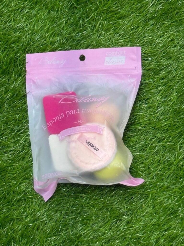 Bilansy Comfort Classic Makeup Sponge & Puff Set