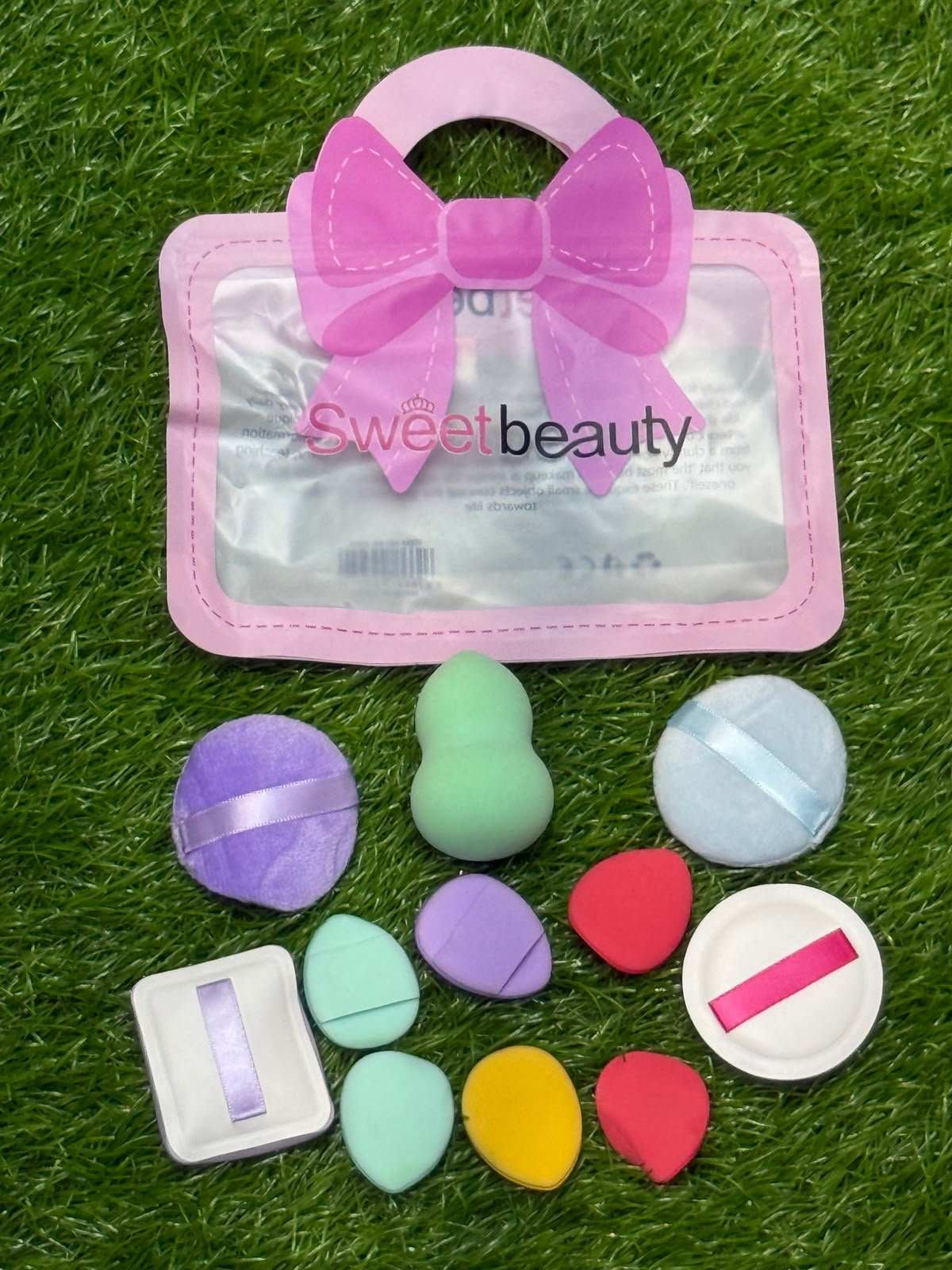 Sweet Beauty Makeup Sponge & Powder Puff Collection Kit - Image 5