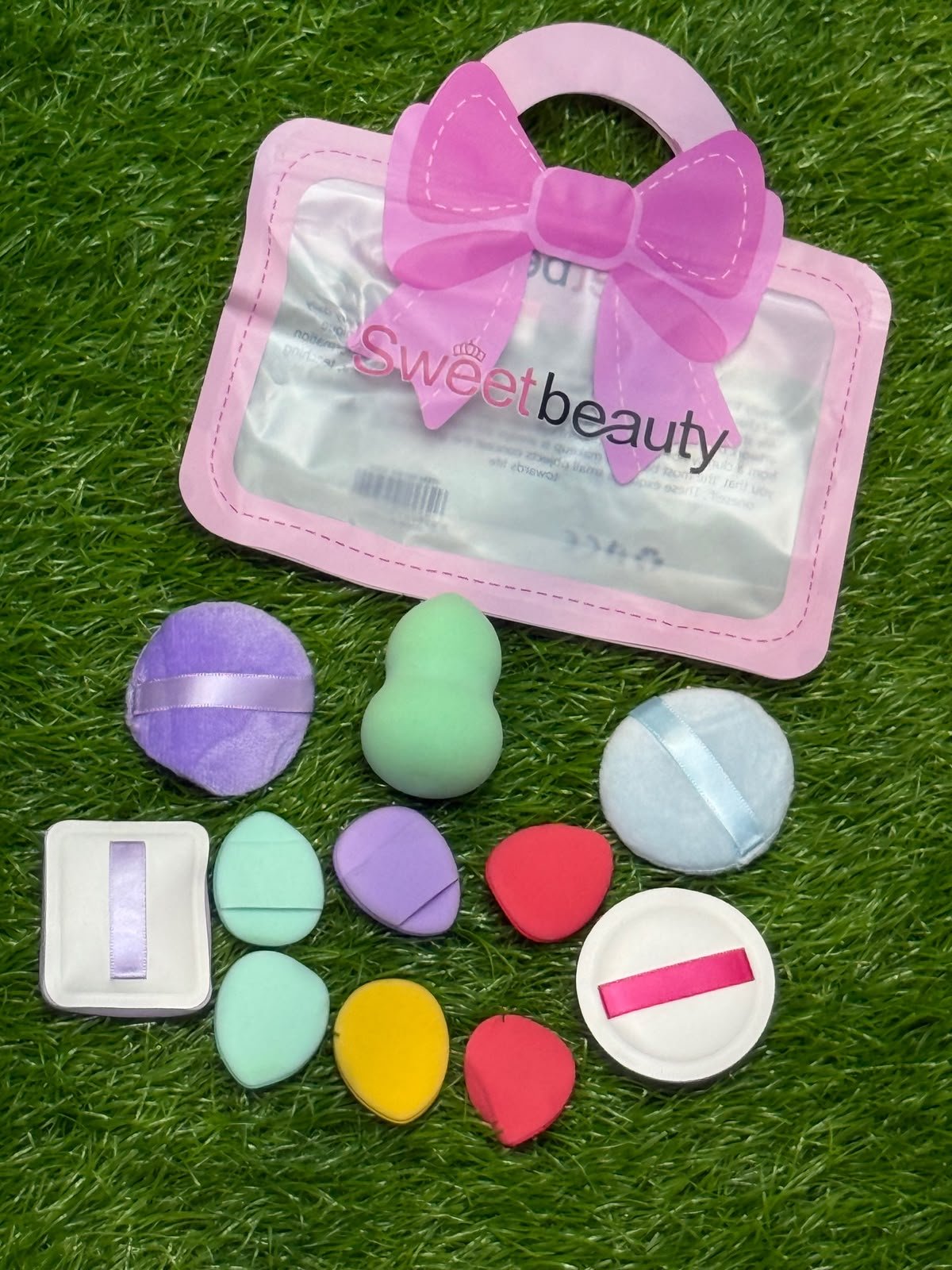 Sweet Beauty Makeup Sponge & Powder Puff Collection Kit - Image 4