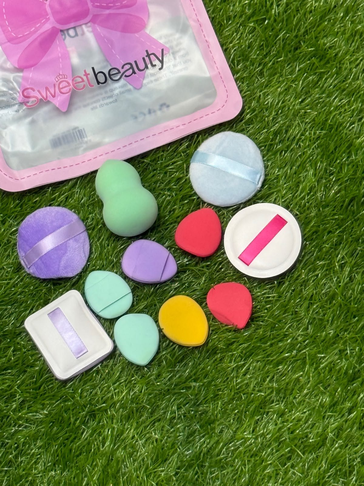 Sweet Beauty Makeup Sponge & Powder Puff Collection Kit - Image 3