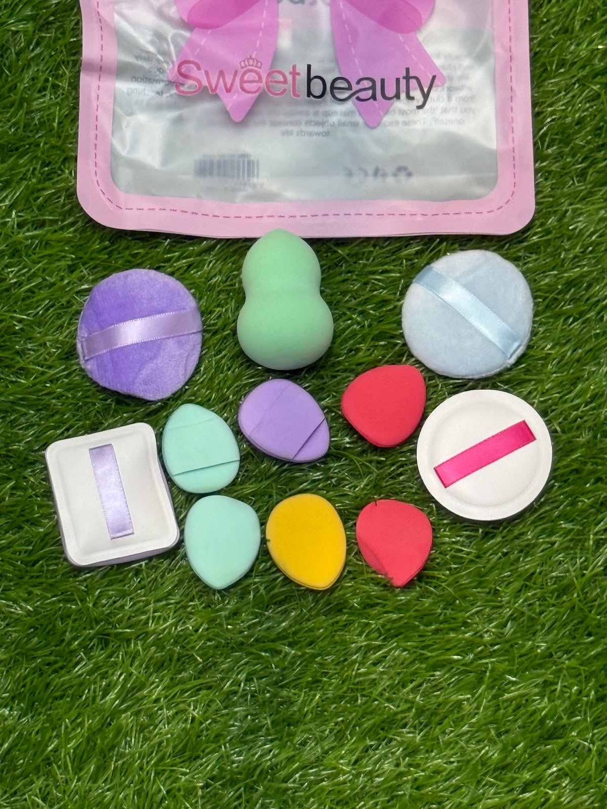 Sweet Beauty Makeup Sponge & Powder Puff Collection Kit - Image 2