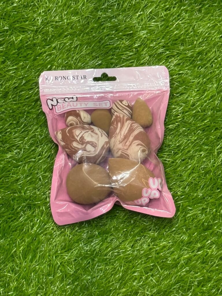KJ Rong Star "New Beauty Set" Makeup Sponge PUFF SET