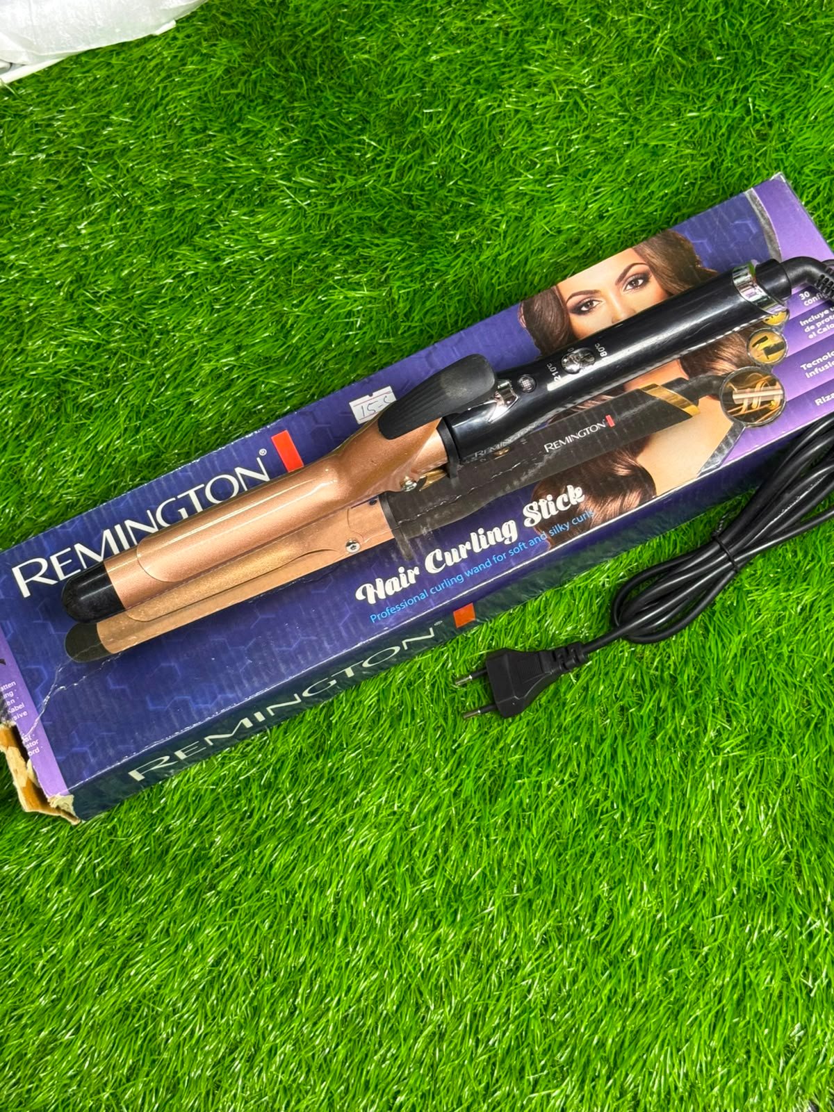 Remington Professional hair curling wand / curler + roller - Image 3