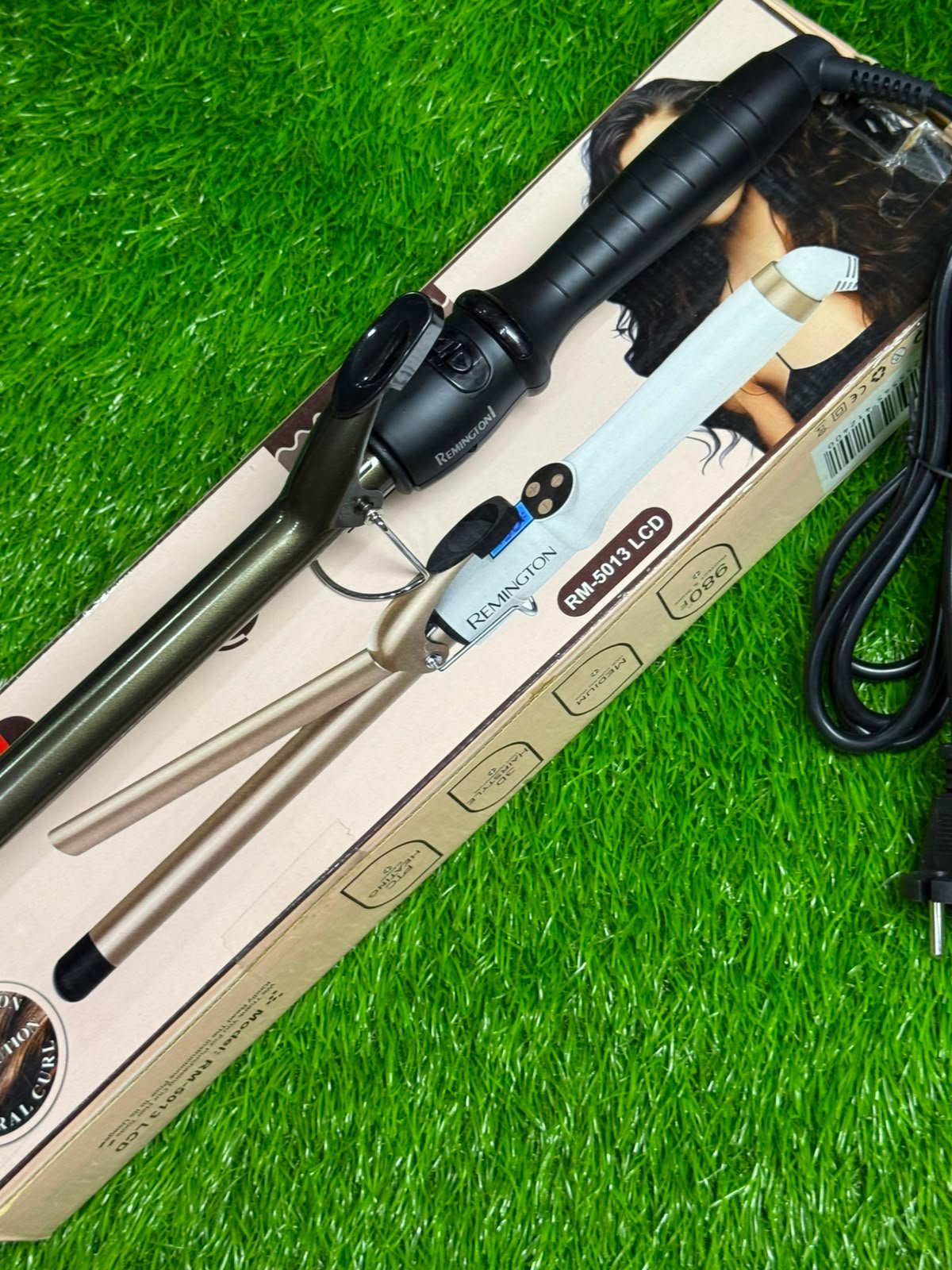 Remington Professional hair curling iron + roller - Image 2