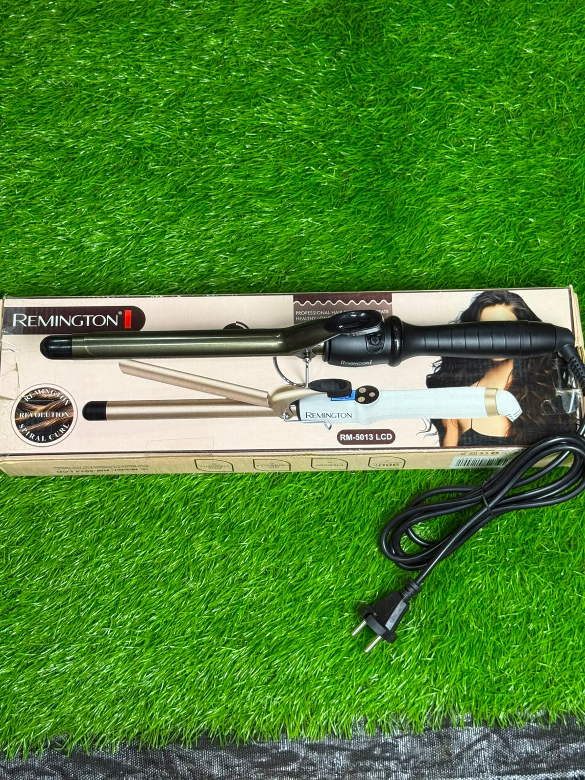 Remington Professional hair curling iron + roller - Image 4