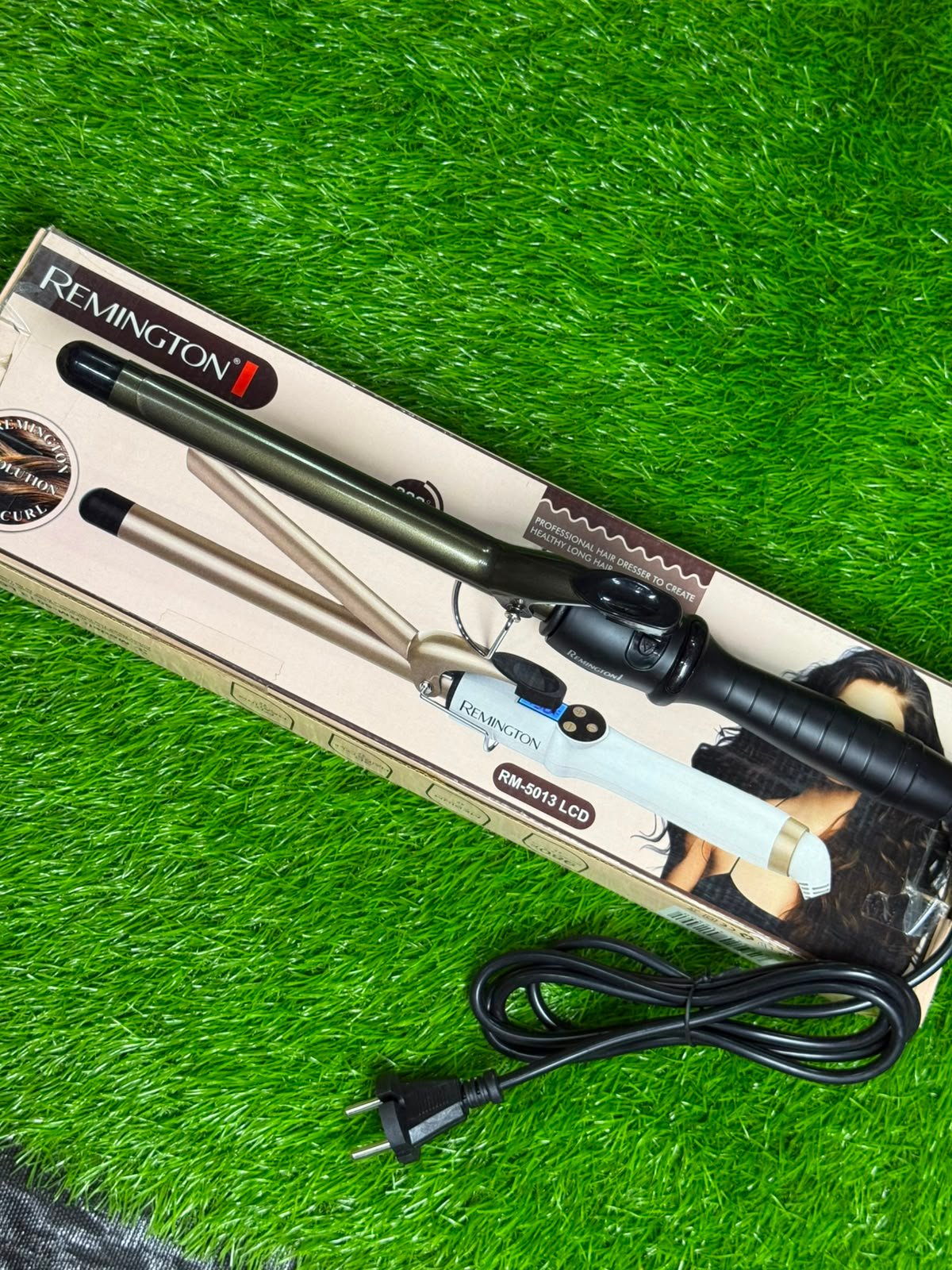 Remington Professional hair curling iron + roller - Image 6