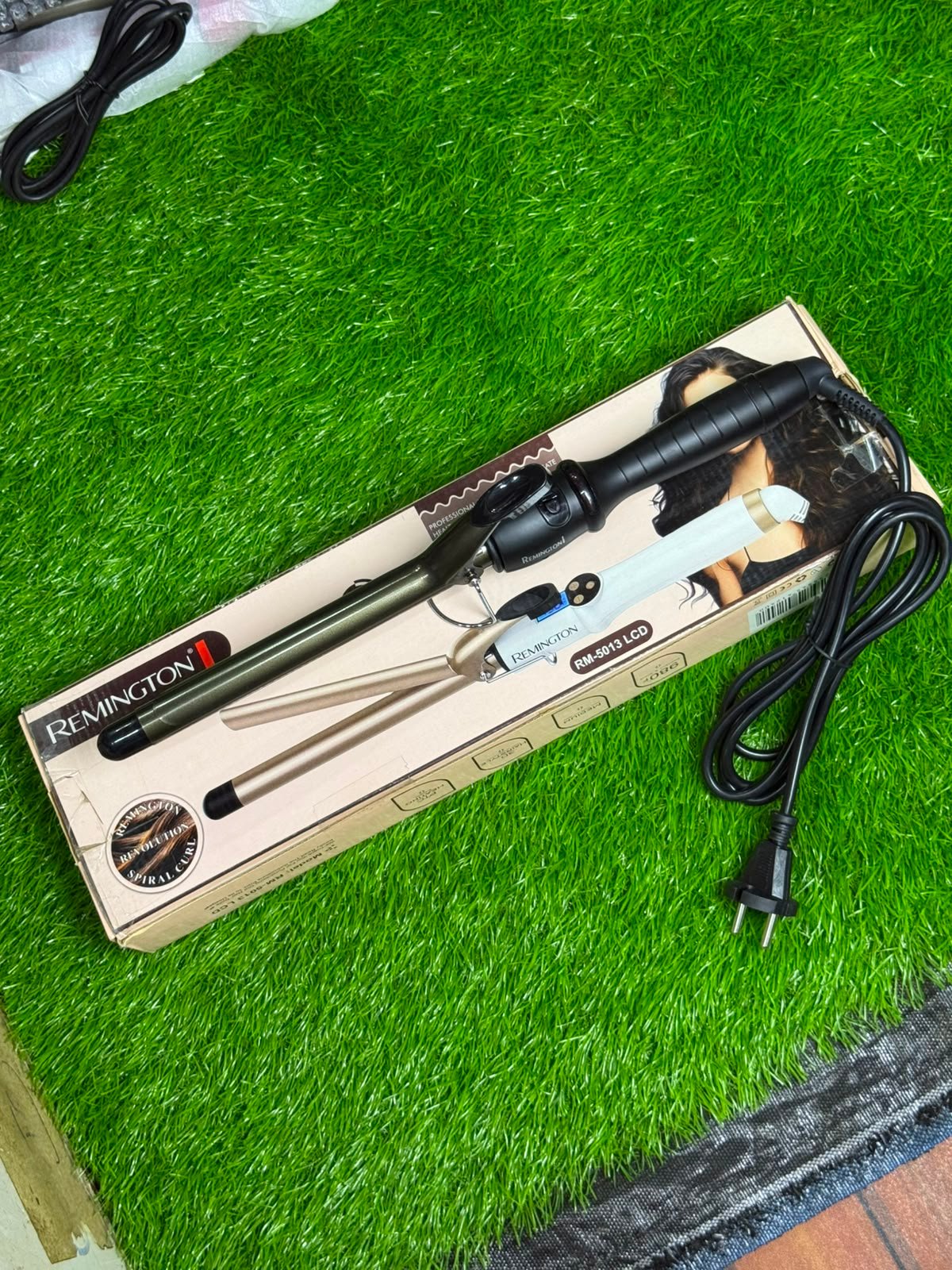 Remington Professional hair curling iron + roller - Image 7
