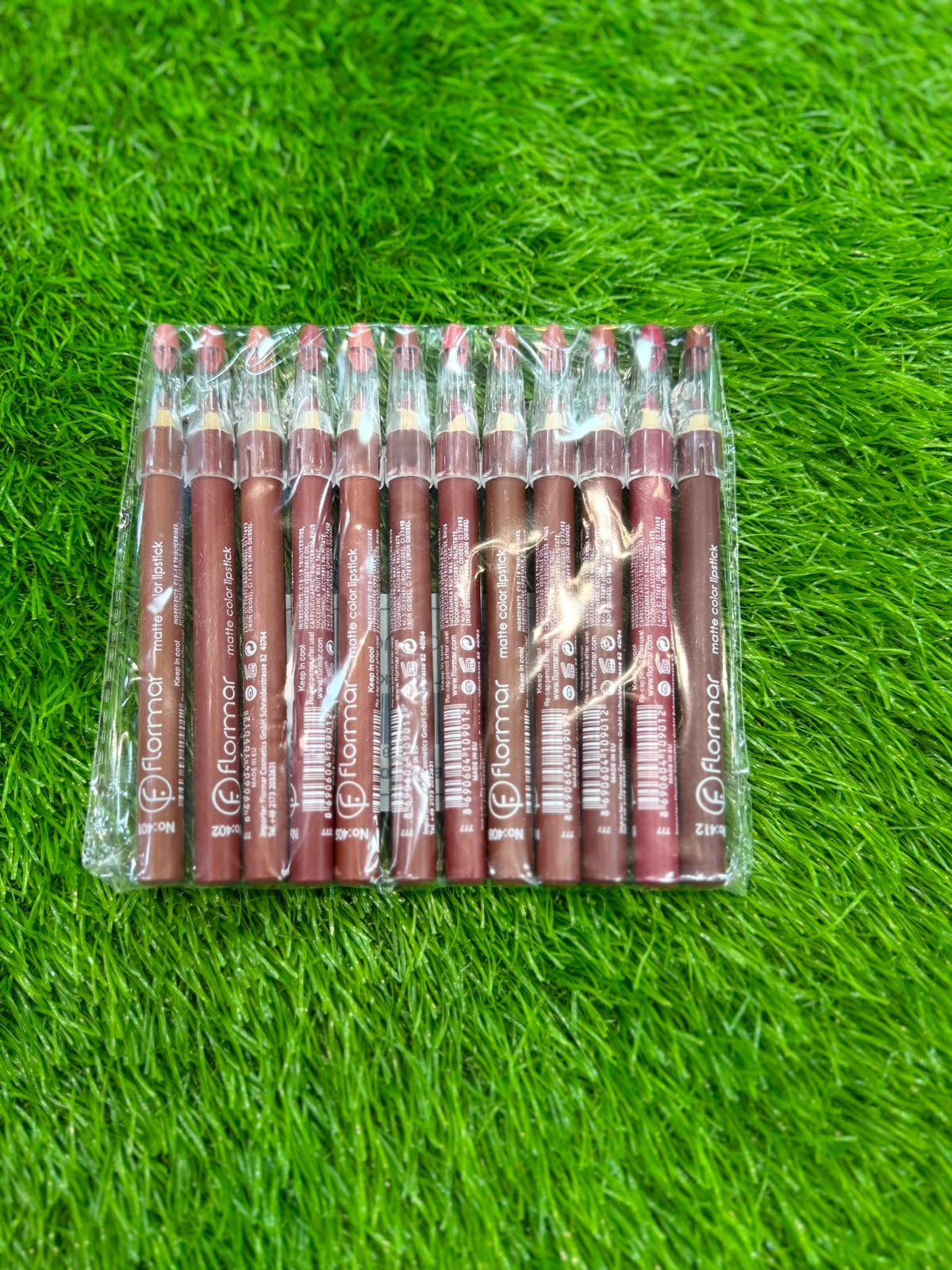 Flormar Nude Waterproof lip pencils / lip liners 12 pieces - Image 5