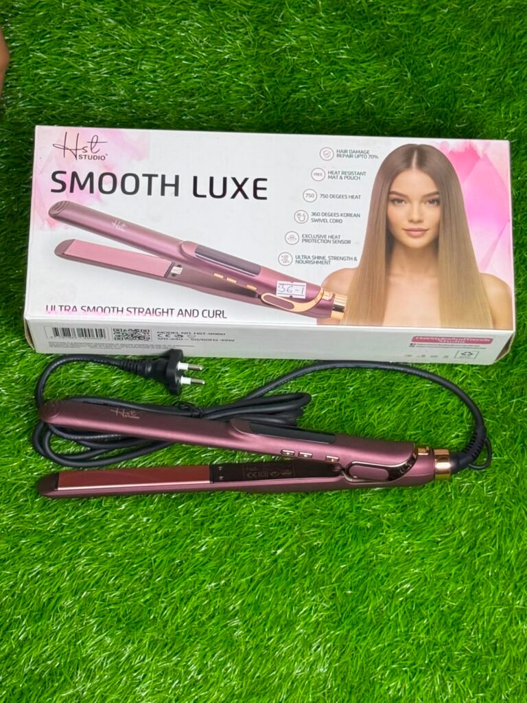 HST Studio Smooth Luxe Ultra Smooth Straight and Curl Hair Styler