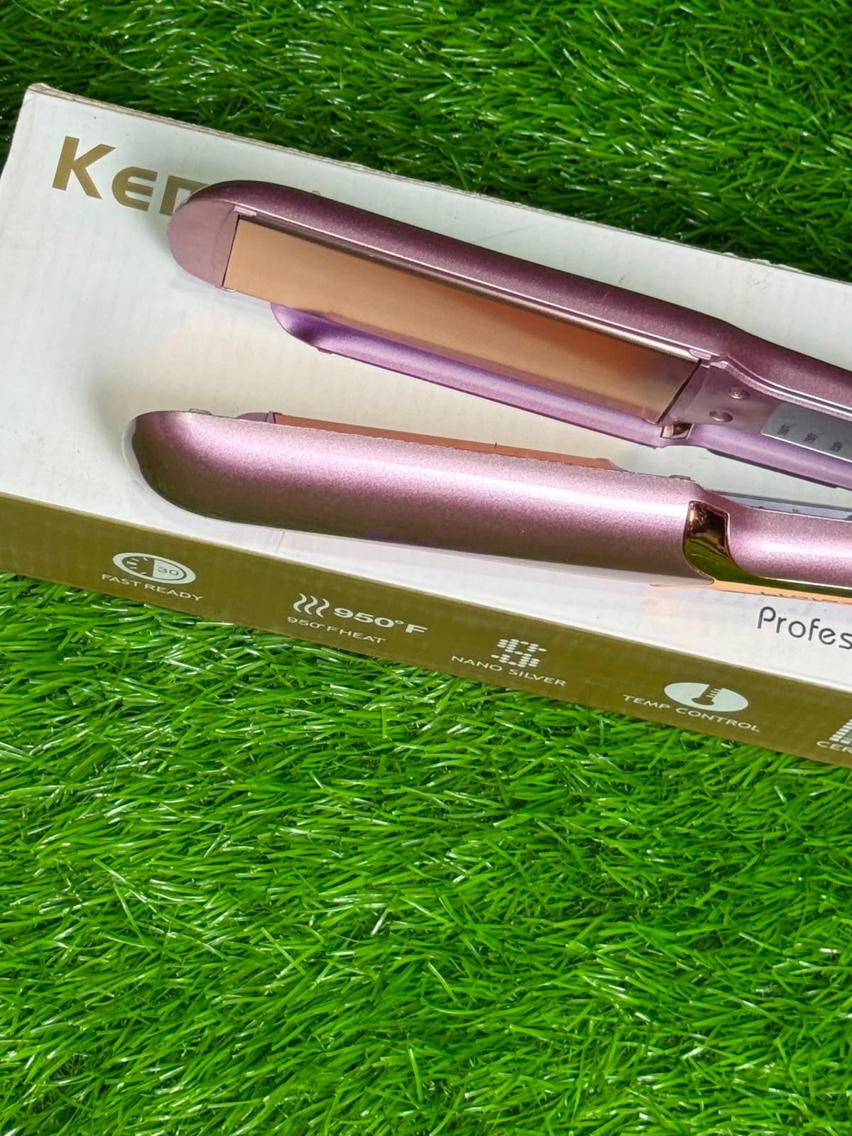 Kemei Professional Hair Straightener iiron (Model KM-473) - Image 3