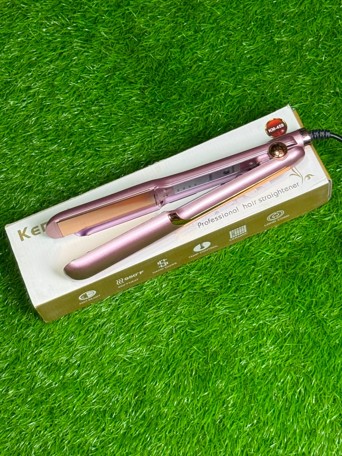 Kemei Professional Hair Straightener iiron (Model KM-473) - Image 4