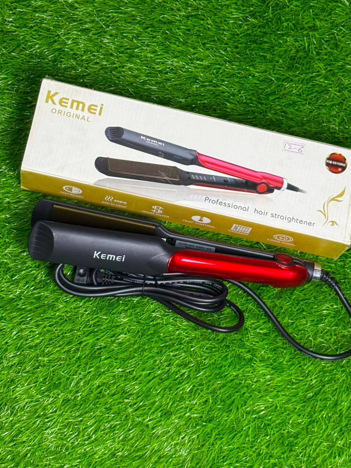 Kemei Original Professional Hair Straightener - Image 4