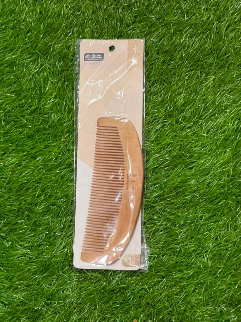 LaoMuGong Wooden Hair Comb / Fine-tooth Styling Comb