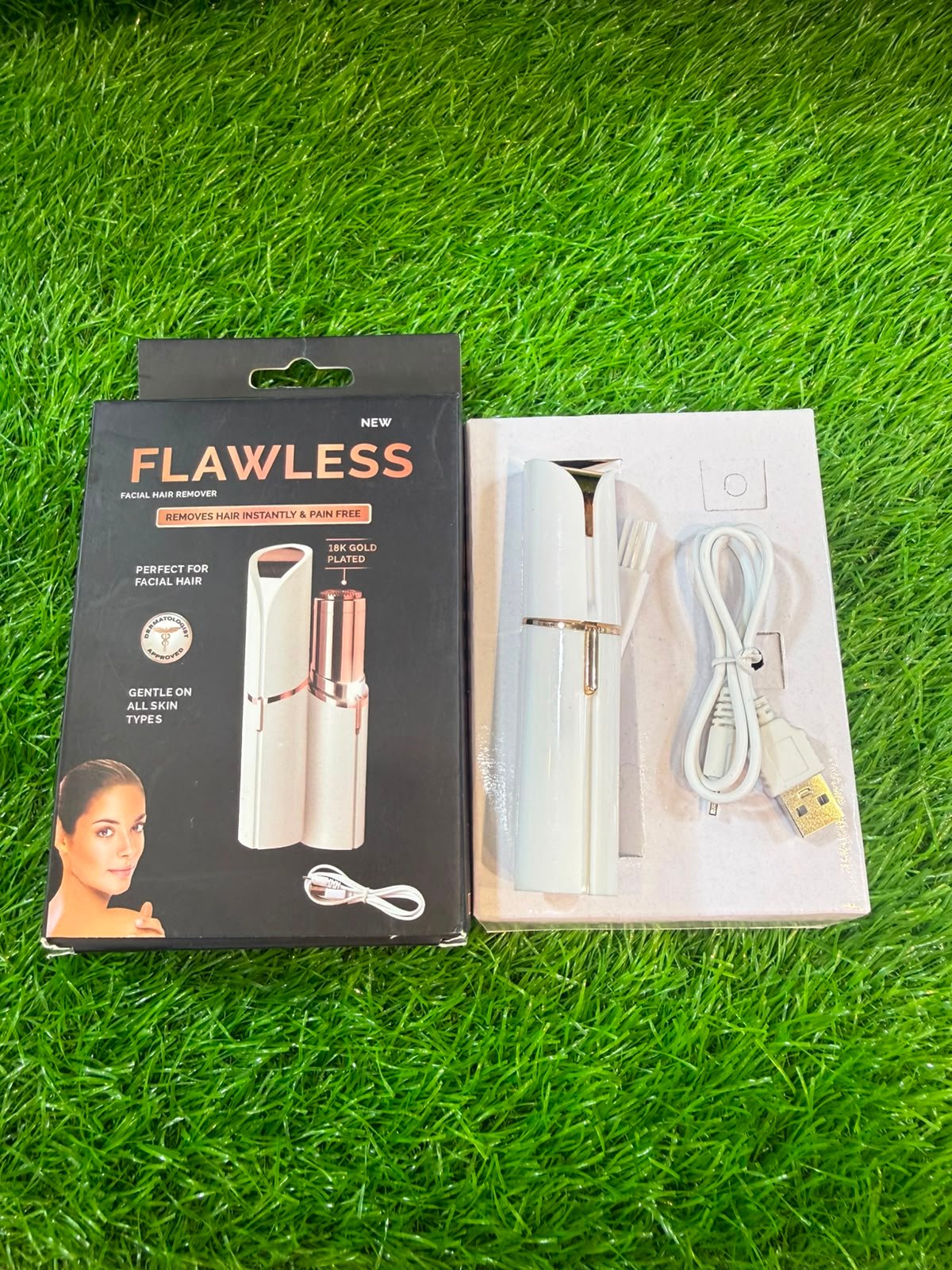 Flawless Facial hair remover EYEBROW TRIMMER + FACE TRIMMER