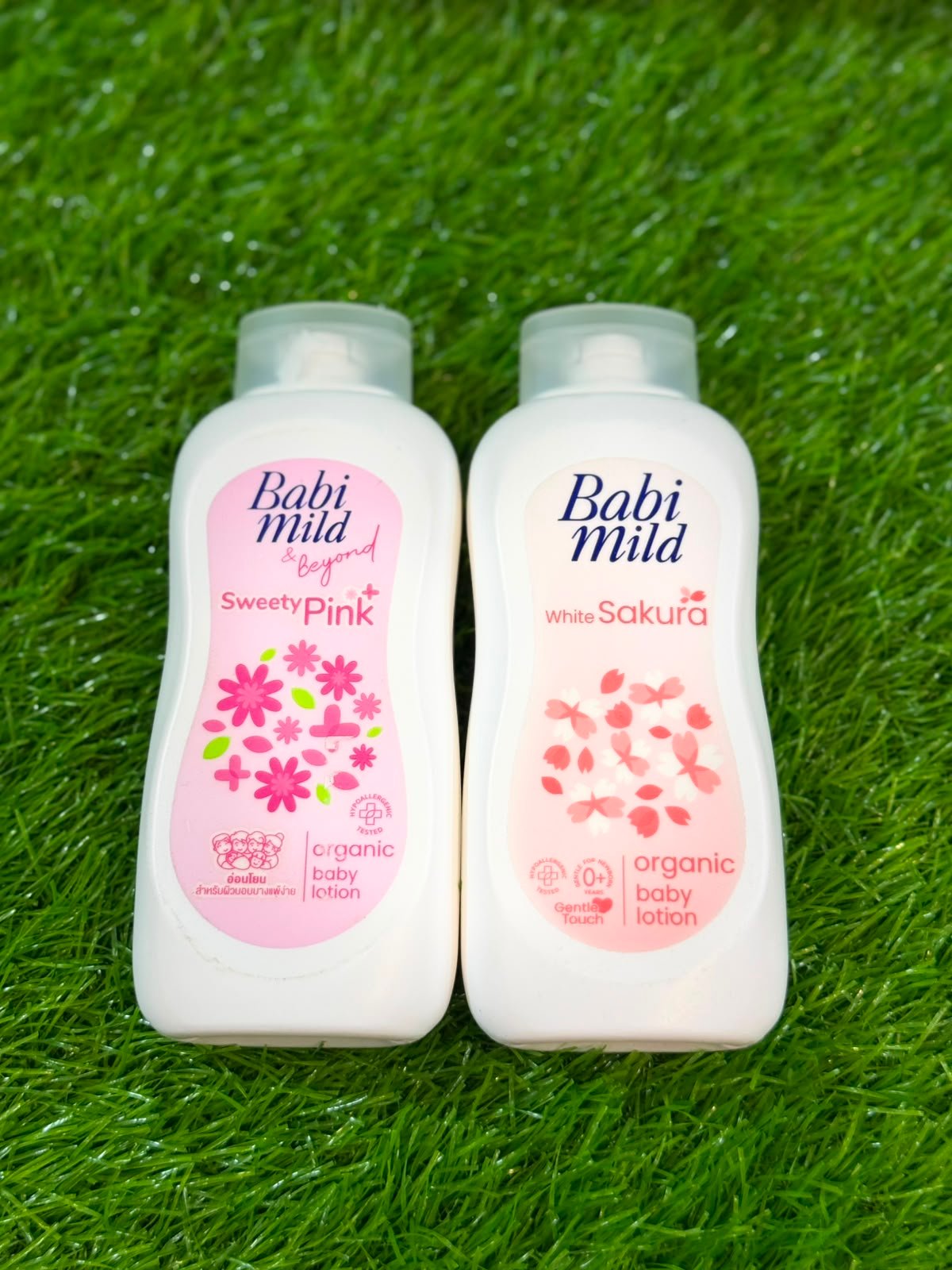 Babi Mild Organic baby lotion