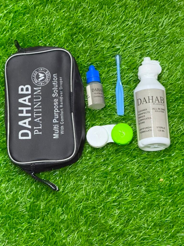 Dahab Platinum Contact Lens Care and Travel Kit