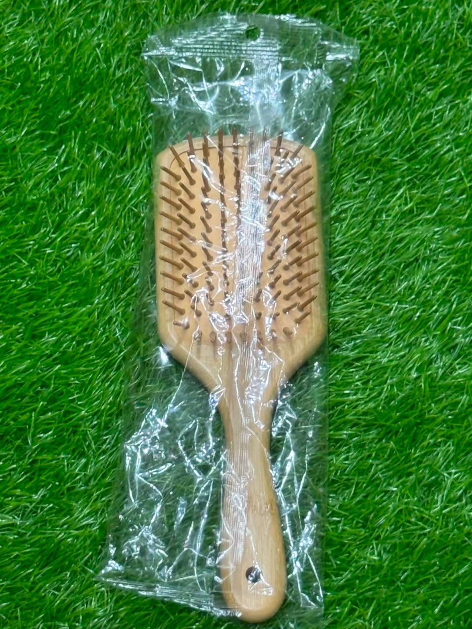 Wooden Hair Brush With Wooden Pins/Bristles