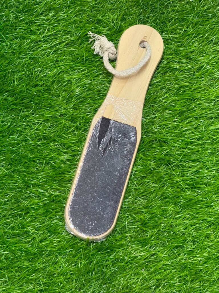 Wooden Pedicure Foot File / Exfoliating Paddle