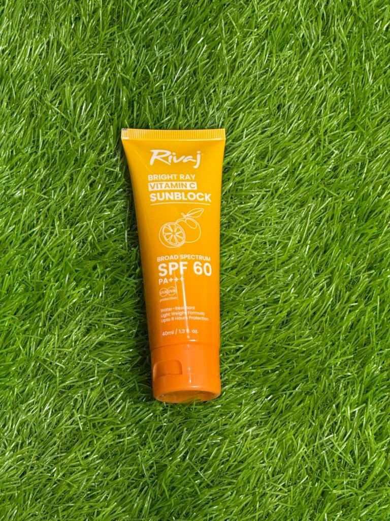 Rivaj spf 60 sunscreen/sunblock