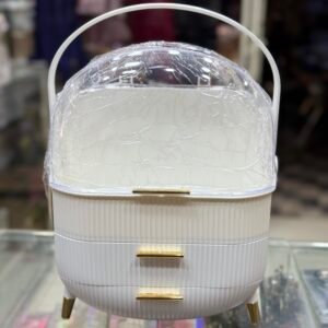 Makeup organiser/ makeup box white color