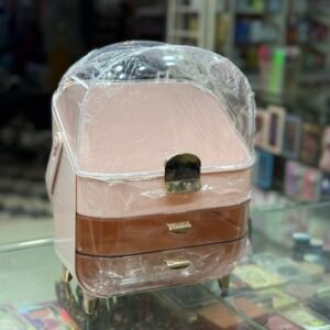 Makeup organiser / makeup box pink color