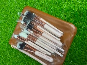 zoava 15 pc makeup brush kit