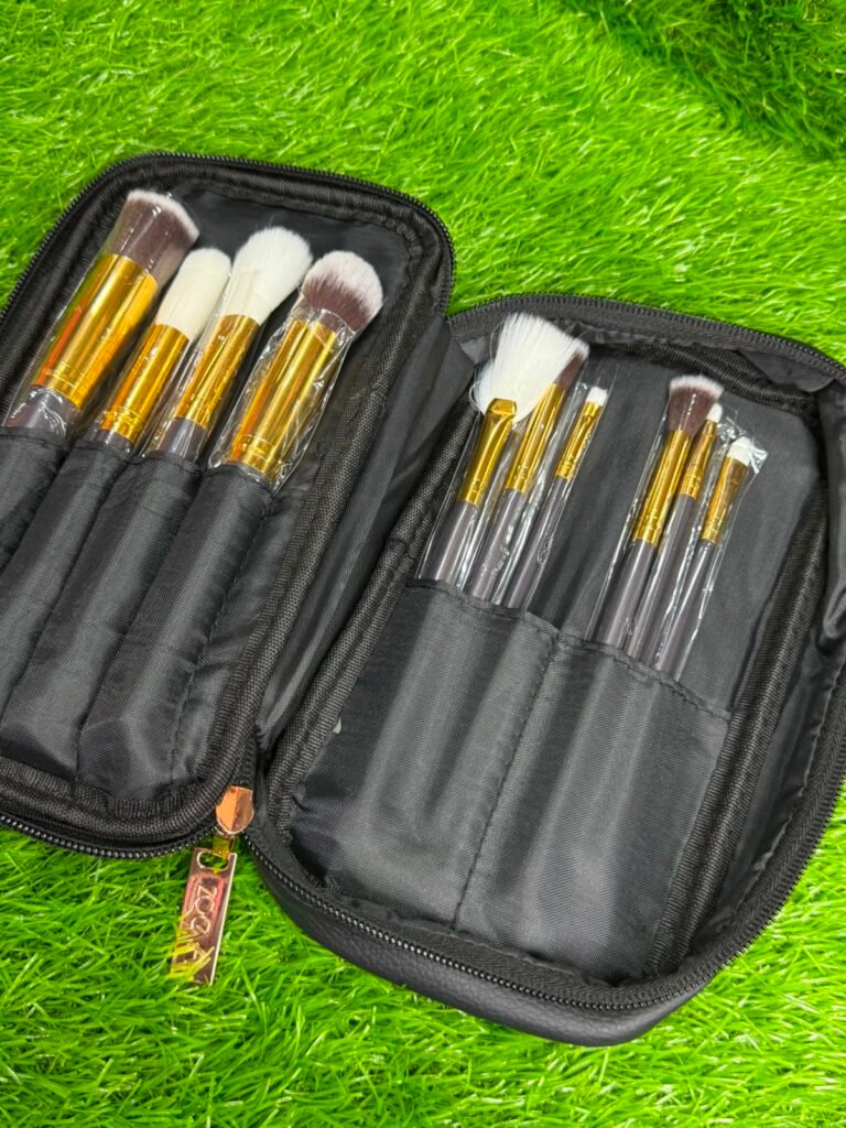 zoava makeup brush kit 10 pc 2 colors