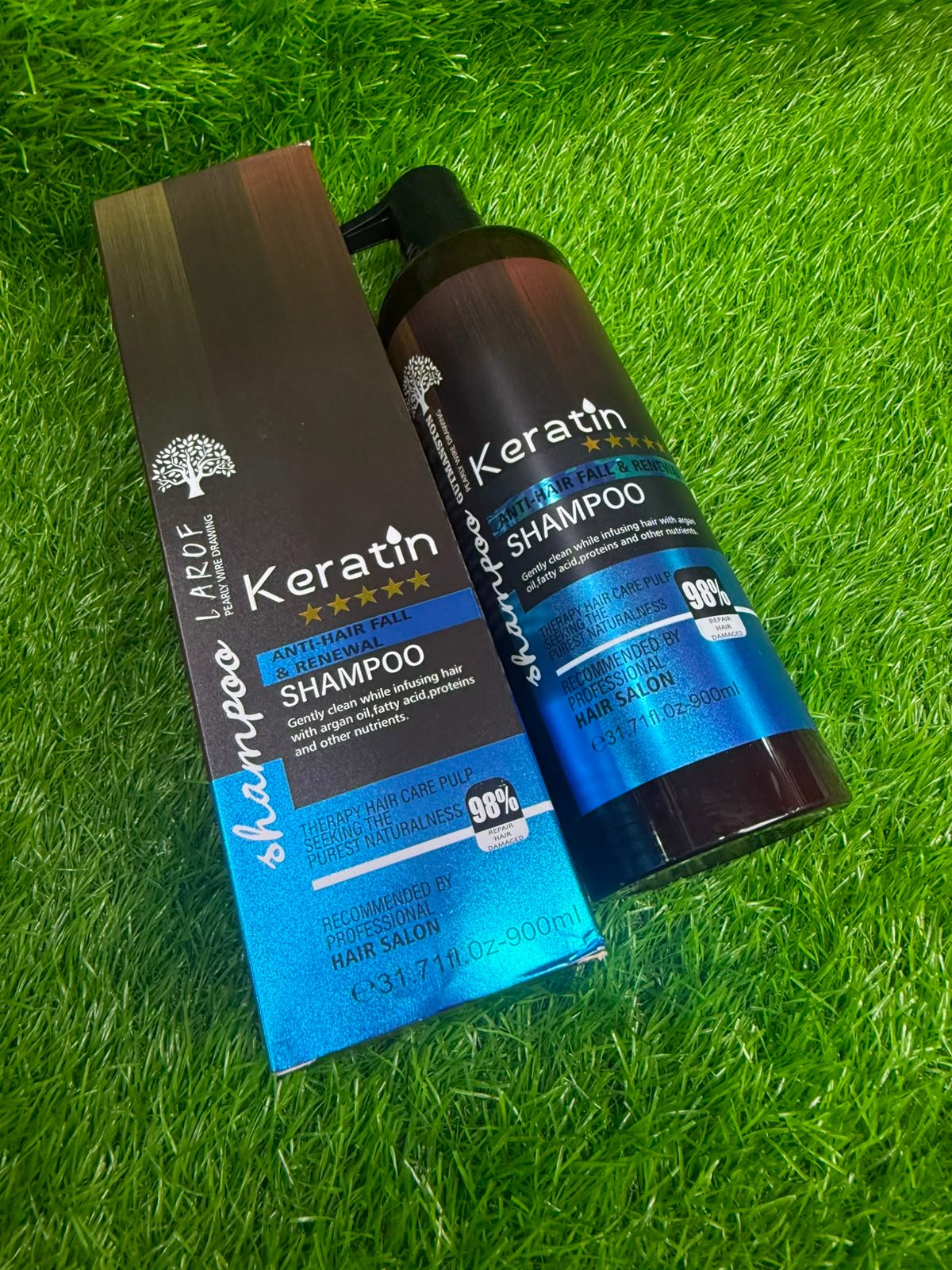 keratin anti hair fall & Renewal Shampoo 900ml - Image 5