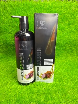Eunomia Onion Sulfate-Free Shampoo with Keratin (Intense Root Scalp Therapy)