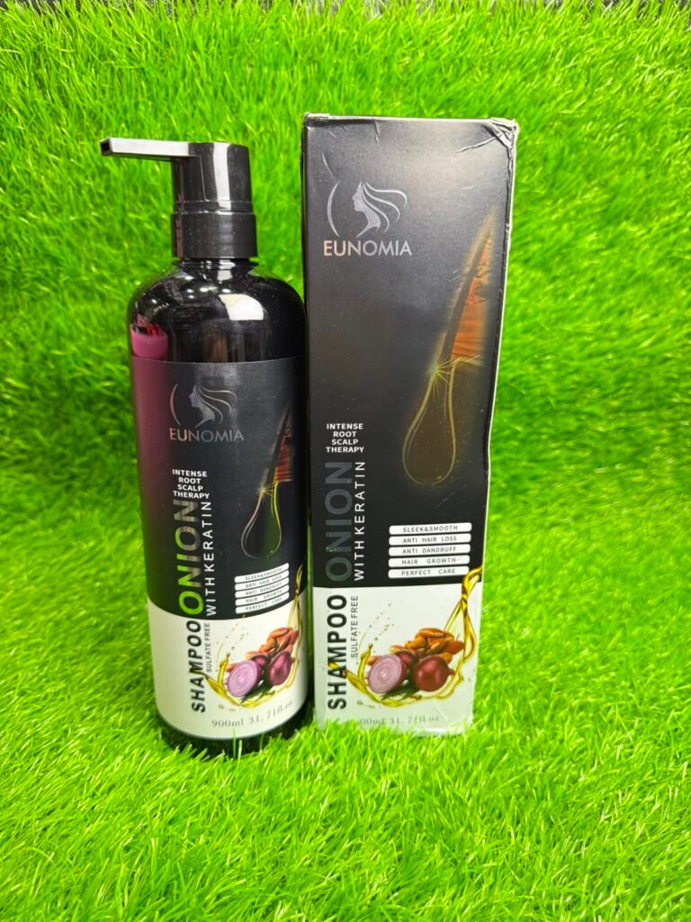 Eunomia Onion Sulfate-Free Shampoo with Keratin (Intense Root Scalp Therapy)