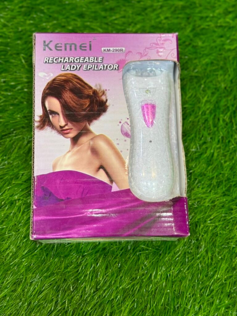 Kemei KM-290R Rechargeable Ladies shaver Epilator machine